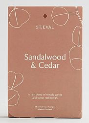 Sandalwood & Cedar, Lamorna Maxi Tealights (6)