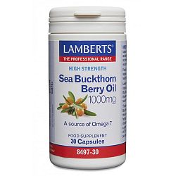 Sea Buckthorn Berry Oil 1000mg Capsules (30)