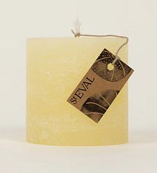 Sea Mist Scented Pillar Candle 3 x 3