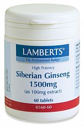 Siberian Ginseng 1500mg (as 100mg extract)
