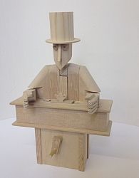 The Magician Self Assembly Automaton Kit  from Timberkits