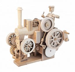 The Traction Engine Self Assembly Automaton Kit  from Timberkits