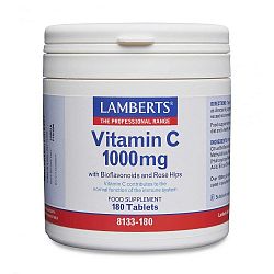 Vitamin C 1000mg + Bioflavonoids (180 Tablets)
