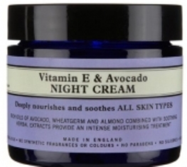 Vitamin E and Avocado Night Cream 50g 